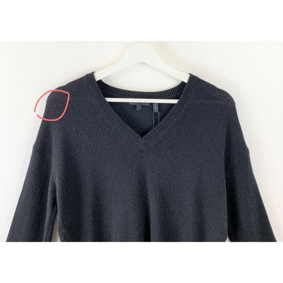 NWT Theory Easy Pullover Cashmere Sweater Size P - Picture 11 of 12